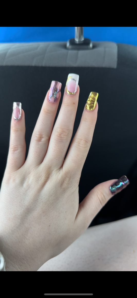 Custom Nail Set - Cyberpunk